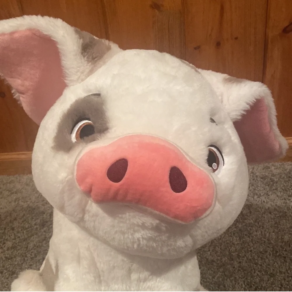 NWOT Rare jumbo and small Pau Pig plush